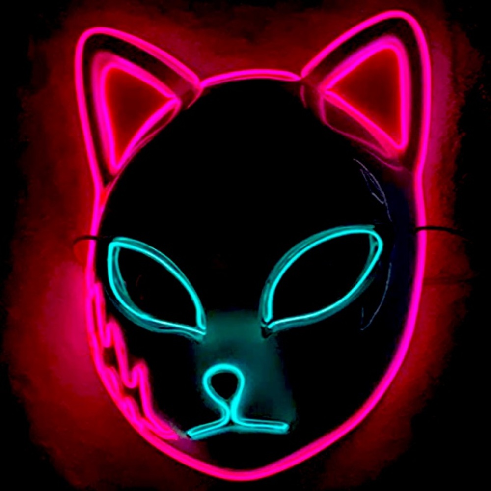 Anime LED mask (Comic Con Ready )
